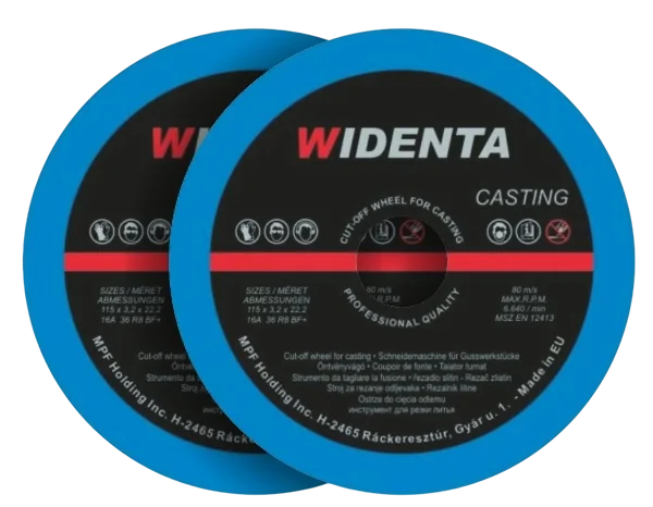 Cut-off wheels - Stationary cutting machines - Castings