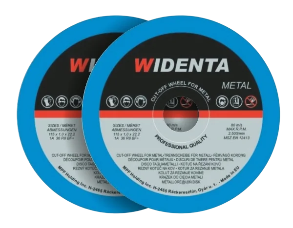Cut-off wheels - Stationary cutting machines - Metal